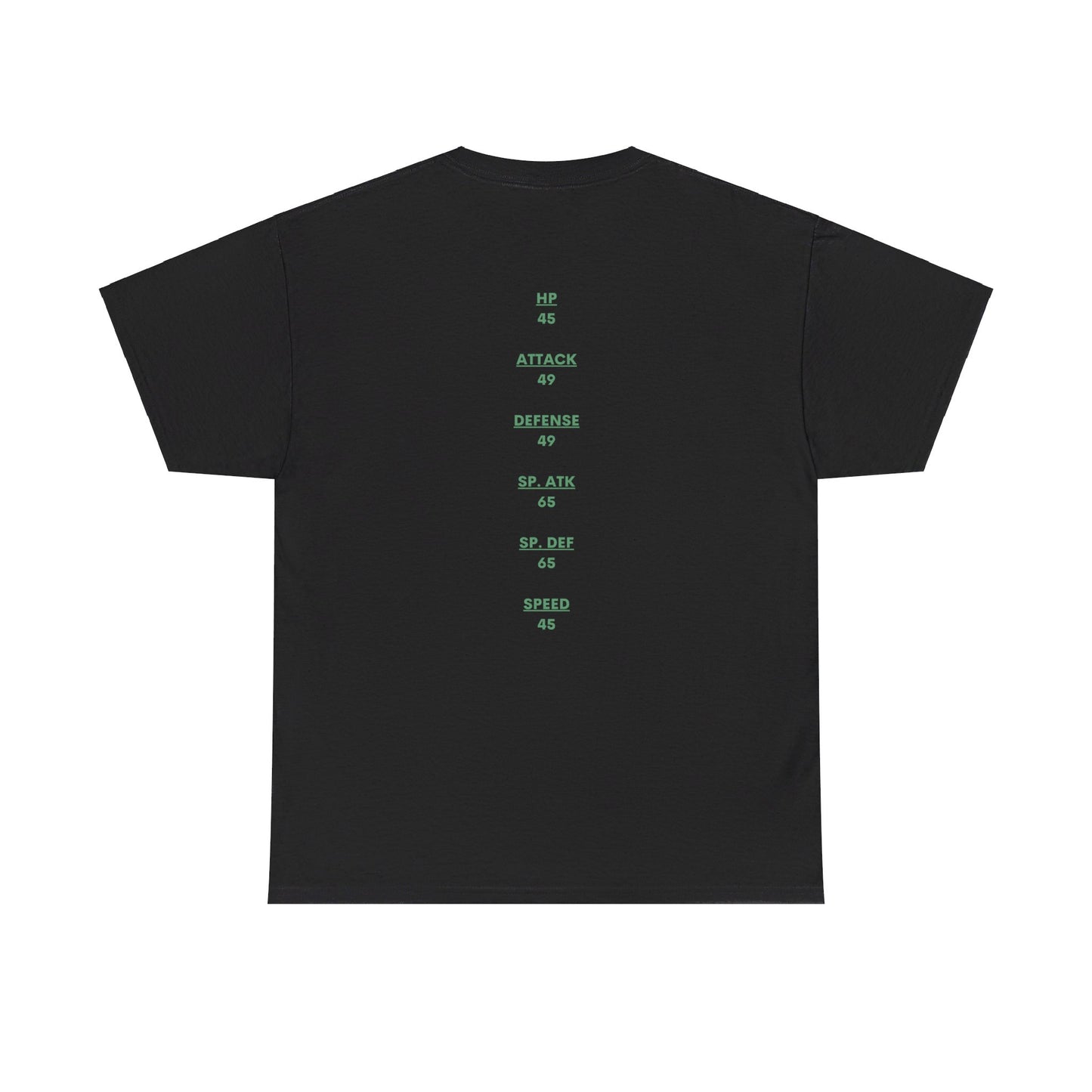 #0001 ! Bulba Inspired Stats Tee (USA SHIPPING)