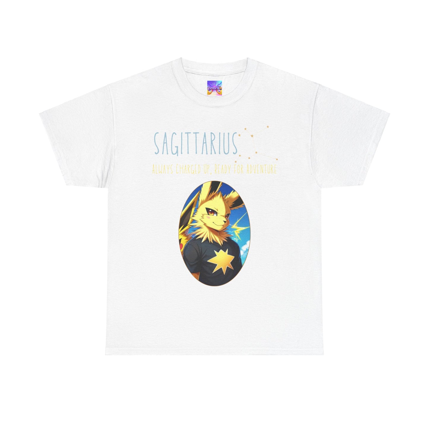 Sagittarius: Always Charged Up Tee | USA SHIPPING