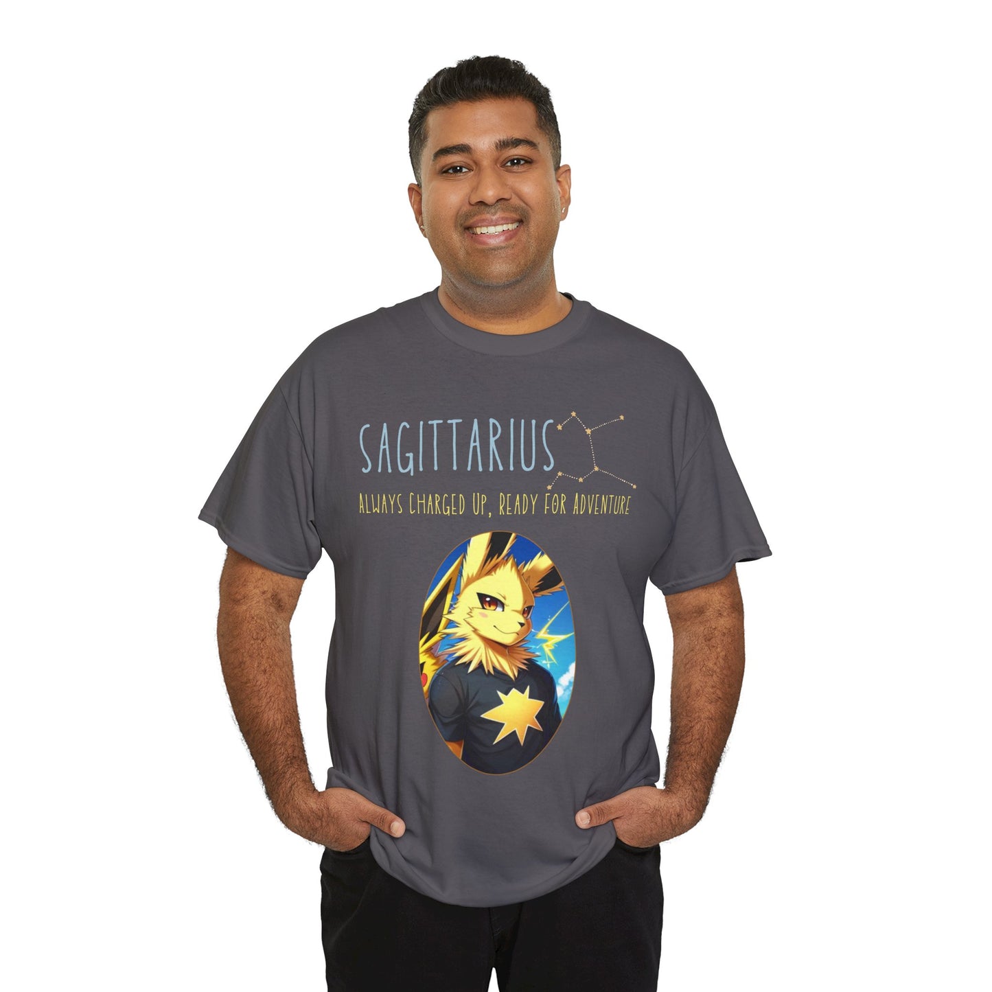 Sagittarius: Always Charged Up Tee | USA SHIPPING