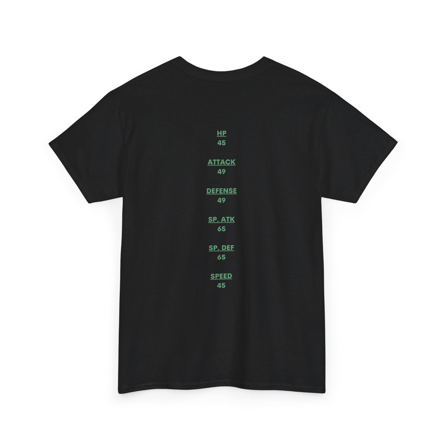 #0001 ! Bulba Inspired Stats Tee (USA SHIPPING)