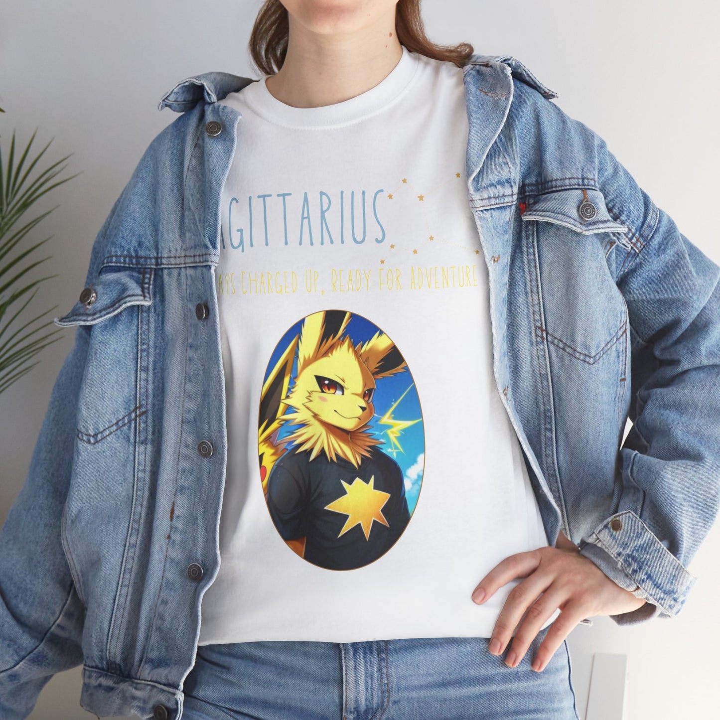 Sagittarius: Always Charged Up Tee | USA SHIPPING