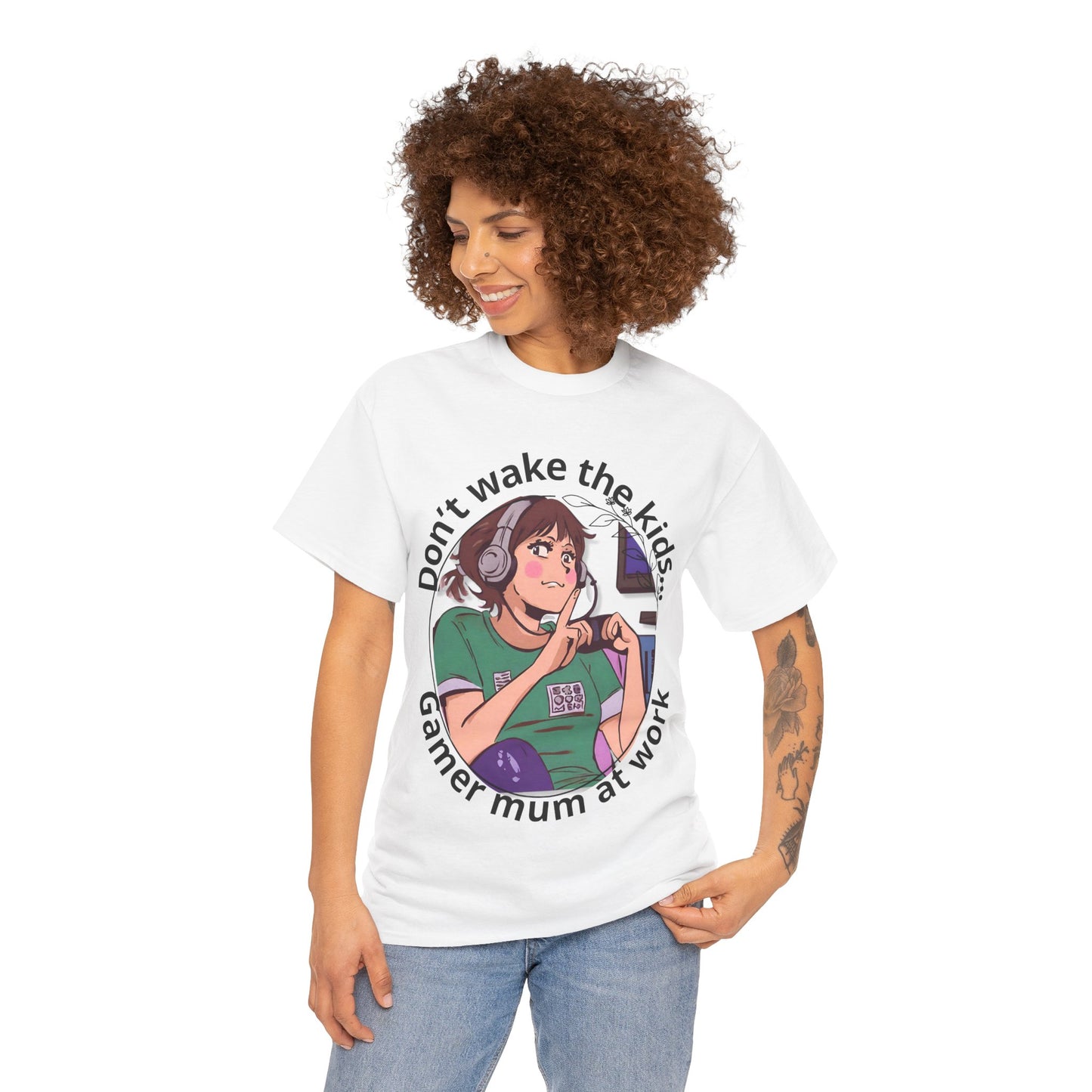 Gamer Mum Don't Wake The Kids T-Shirt | AUS SHIPPING