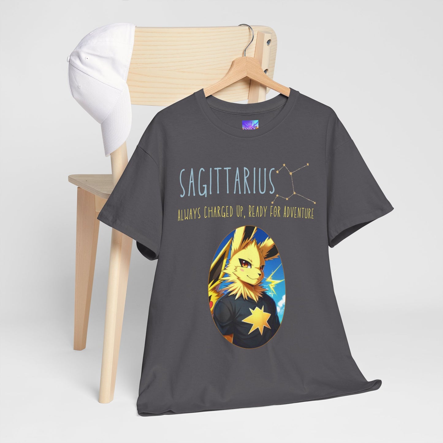 Sagittarius: Always Charged Up Tee | USA SHIPPING