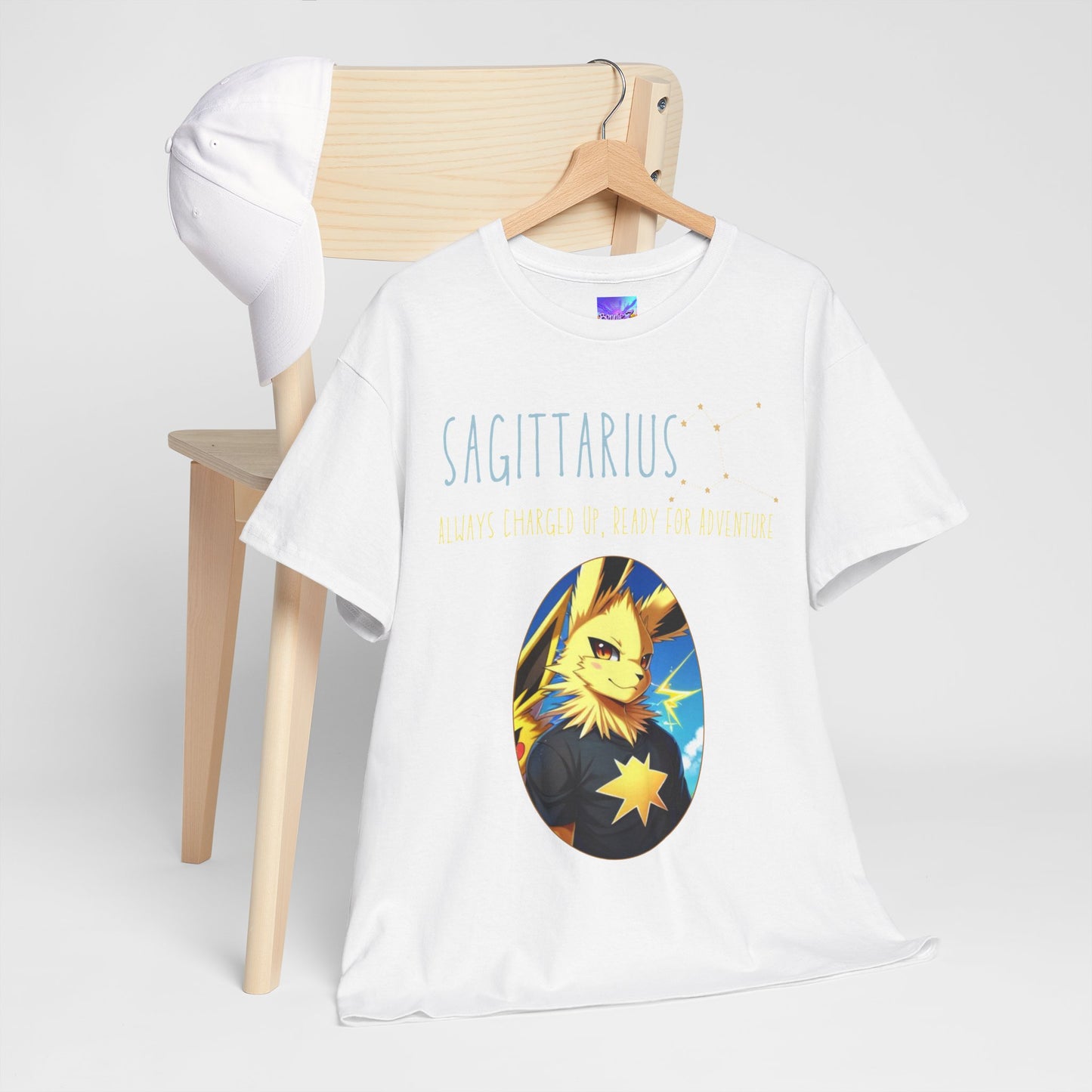 Sagittarius: Always Charged Up Tee | USA SHIPPING