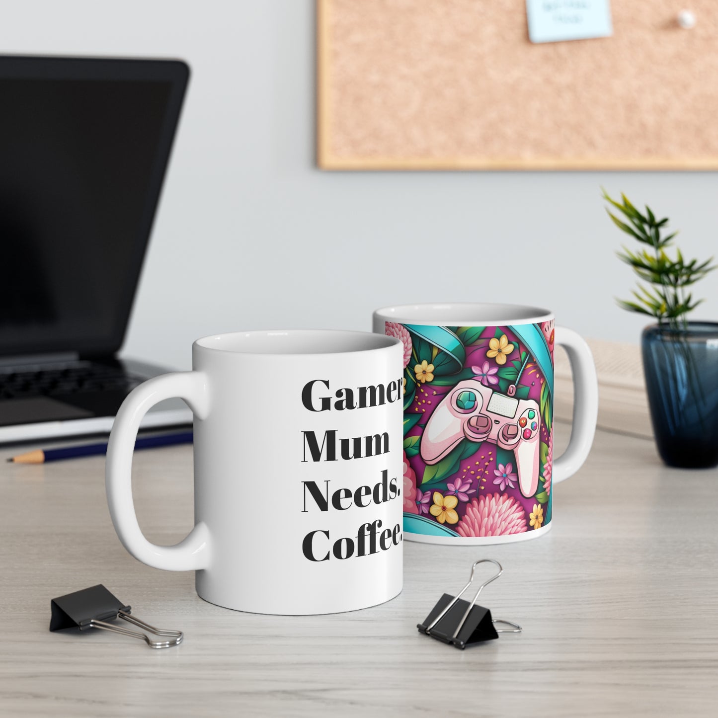 Ceramic Coffee Cups FOR GAMER MUMS!, 11oz, 15oz