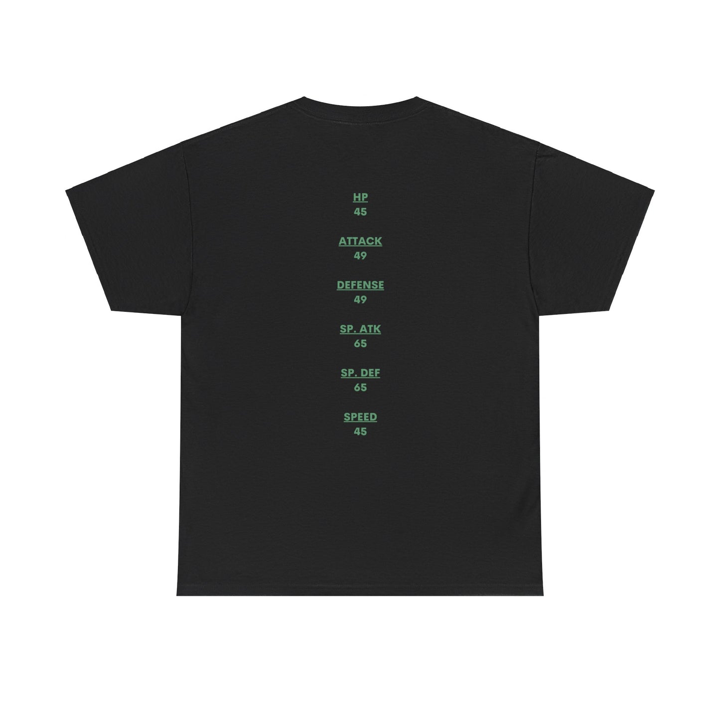 #0001 ! Bulba Inspired Stats Tee (AUS SHIPPING)